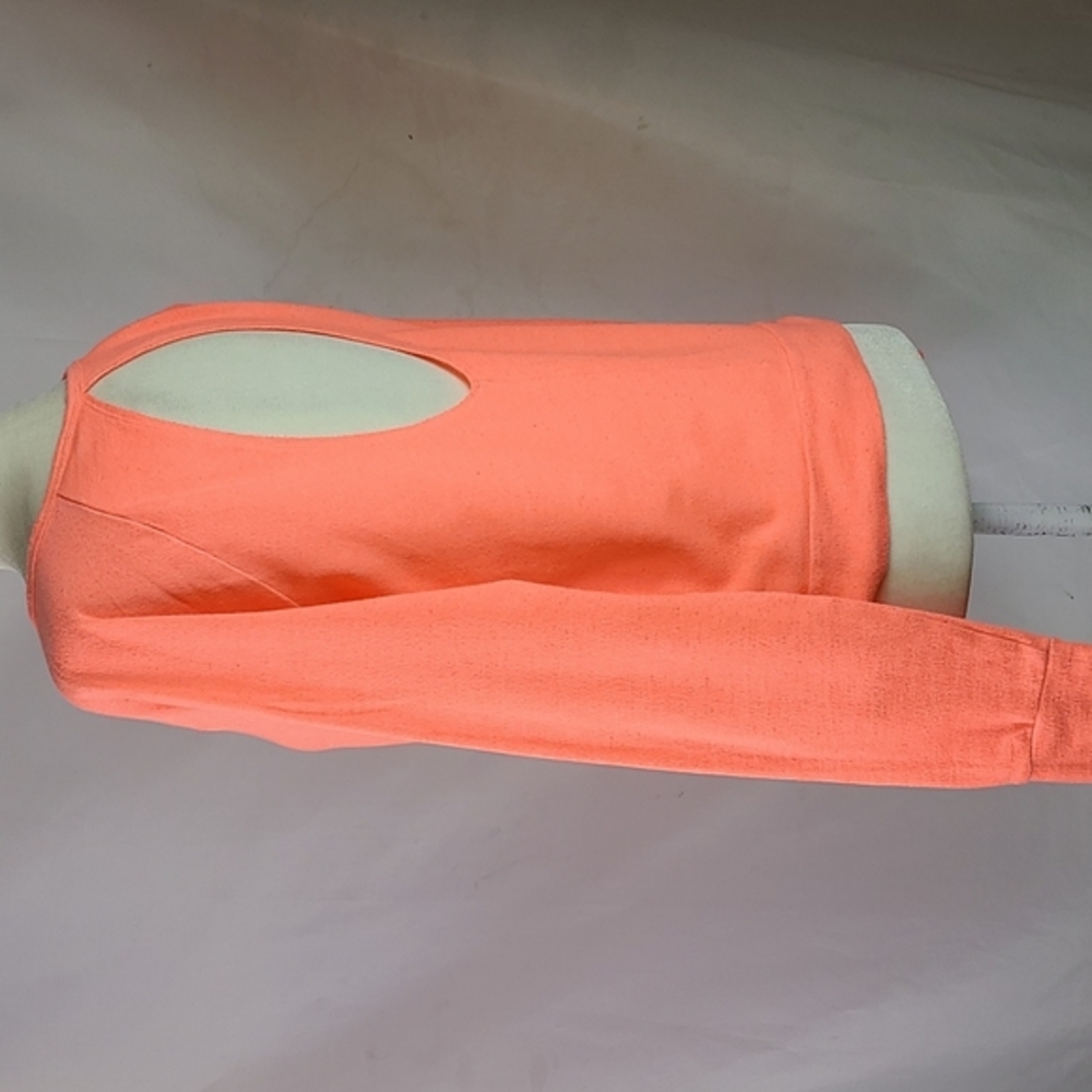 Decree Neon Open Back Sweatshirt Sm/Md